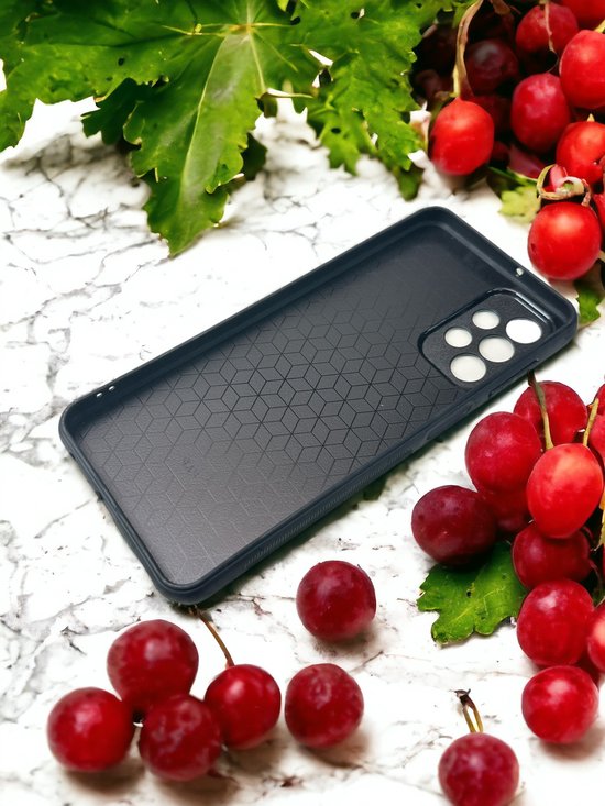 Silicone Hoesje Print - Backcover - Geschikt voor Samsung Galaxy A23 4G & 5G - Marmer Triangle