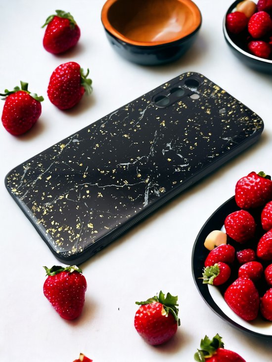 Samsung Galaxy A54 5G Hoesjes – Siliconen Backcover – Marmer Print-Ilumina Benelux