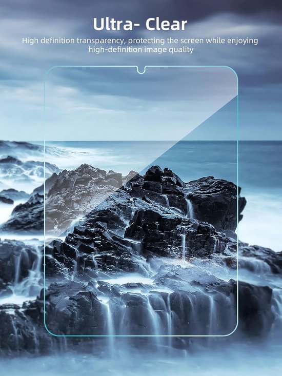 Screenprotector – Geschikt voor iPad Mini 7 2024 & iPad Mini 6 8.3 inch – Gehard Glas – Anti-kras – 3-Pack – Transparant