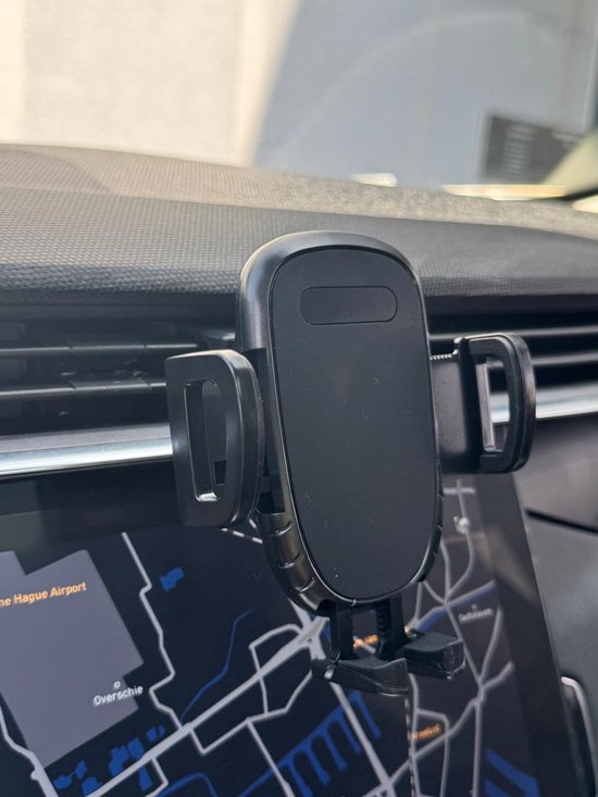 Telefoonhouder auto – Ventilatierooster – Verstelbaar Universeel – Stevige Klem – Zwart-Telefoonhouders-Ilumina Benelux