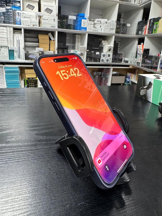 Telefoonhouder auto – Ventilatierooster – Verstelbaar Universeel – Stevige Klem – Zwart-Telefoonhouders-Ilumina Benelux