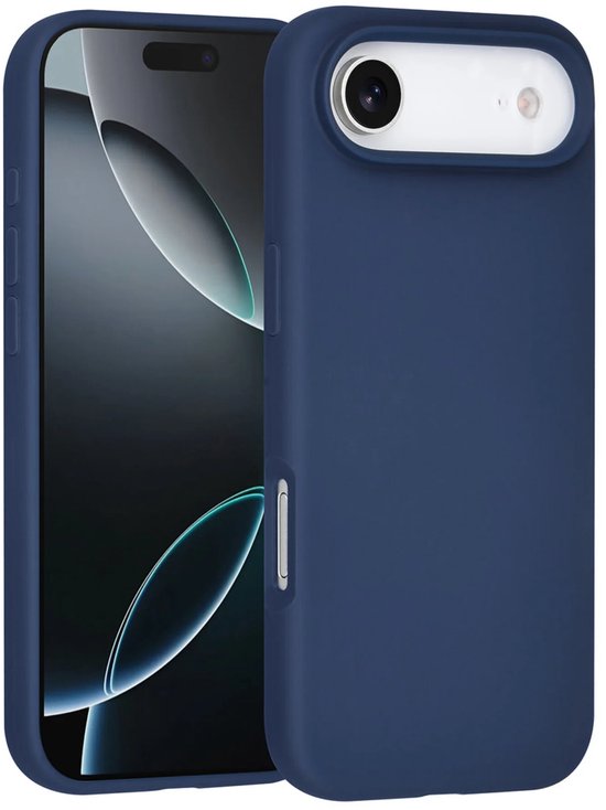 iPhone Air Hoesjes – Premium Liquid Silicone Backcover – Zacht & Schokbestendig – Blauw-Ilumina Benelux