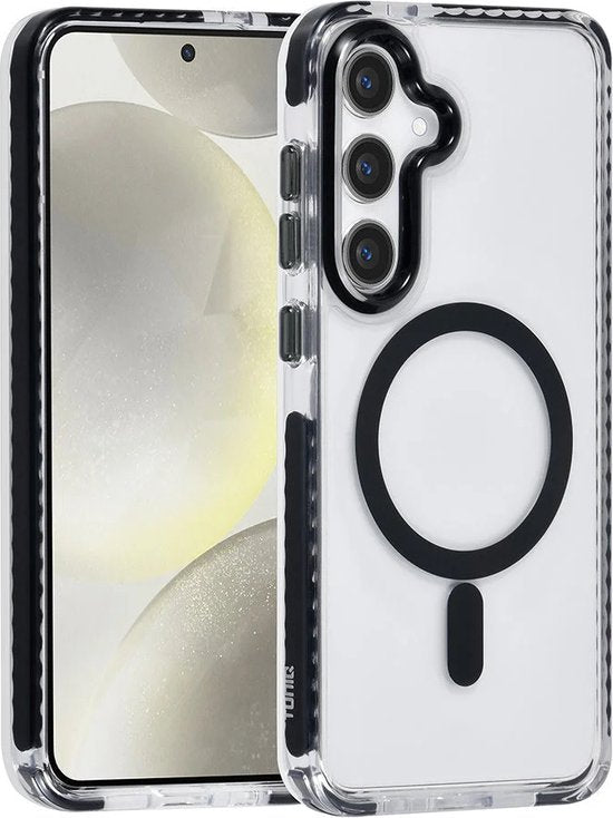 Samsung Galaxy S24 Hoesjes – Backcover Met Koord – Schokbestendig – Zwart-Ilumina Benelux