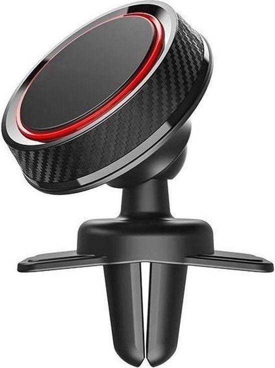 Telefoonhouder auto – Magnetisch – Ventilatierooster – Universeel voor Smartphone – Zwart-Telefoonhouders-Ilumina Benelux