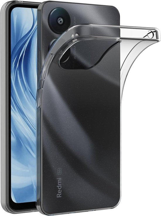 Xiaomi Redmi 13C Hoesjes – Siliconen Backcover – Transparant – Soft TPU – Schokbestendig-Ilumina Benelux