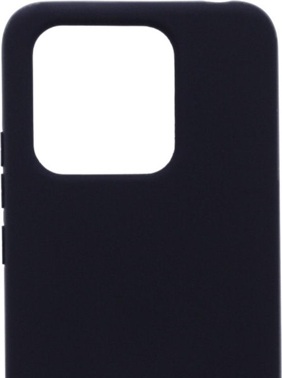 Xiaomi Redmi 10C Hoesjes – Siliconen Backcover met Ketting – TPU – Schokbestendig – Zwart-Ilumina Benelux