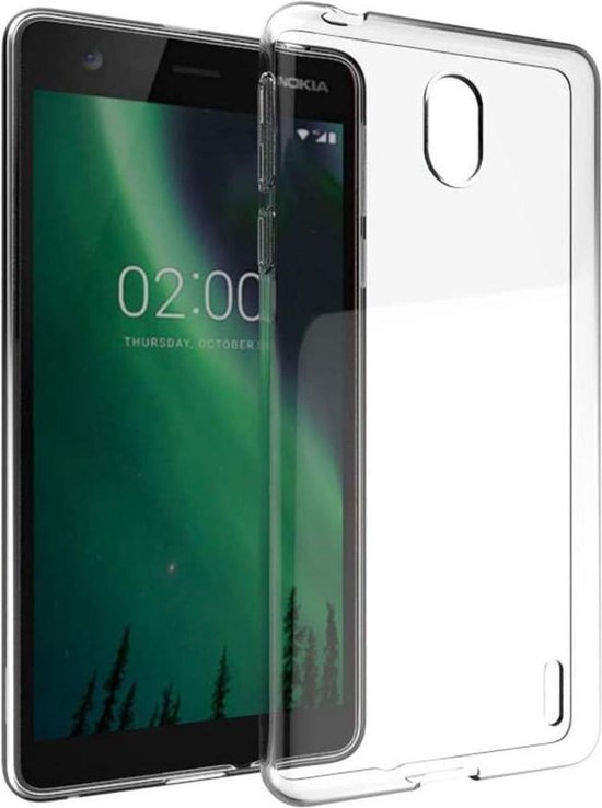 Nokia 1 Plus Hoesjes – Siliconen Backcover – Soft Silicone – Transparant-Ilumina Benelux