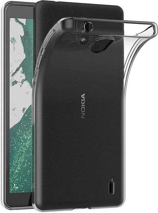 Nokia 1 Plus Hoesjes – Siliconen Backcover – Soft Silicone – Transparant-Ilumina Benelux