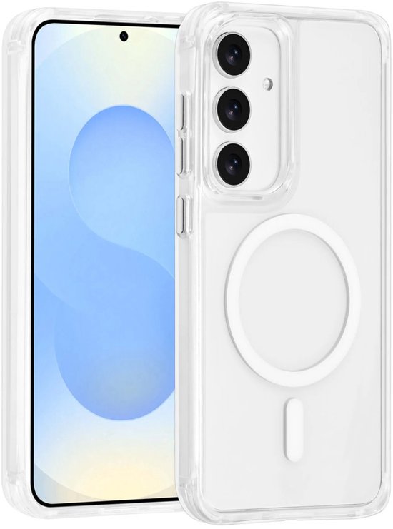 Samsung Galaxy S25 Hoesjes – Transparante Backcover – Schokbestendig – MagSafe Compatibel – Doorzichtig-Ilumina Benelux