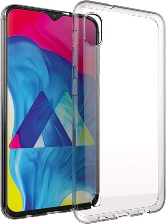 Samsung Galaxy A10 Hoesjes – Siliconen Backcover – Soft Case – Transparant-Ilumina Benelux