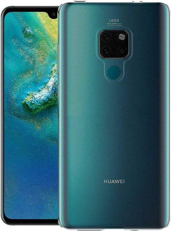 Huawei Mate 20 Hoesjes – Siliconen Backcover – Soft TPU – Transparant-Ilumina Benelux