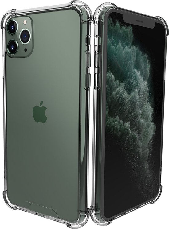 iPhone 11 Pro Hoesjes – Crystal Clear Backcover – Schokbestendig – Transparant-Ilumina Benelux