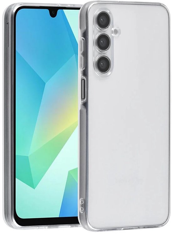 Samsung Galaxy A16 Hoesjes – Transparante Siliconen Backcover – Flexibel – Schokabsorberend-Ilumina Benelux