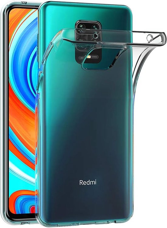 Xiaomi Redmi Note 9S/9 Pro Hoesjes – Siliconen Backcover – Flexibel – Transparant-Ilumina Benelux