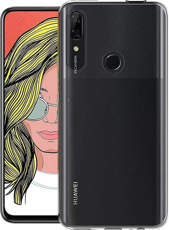 Huawei P Smart Z Hoesjes – Siliconen Backcover – Transparant – Flexibel – Anti Kras-Ilumina Benelux