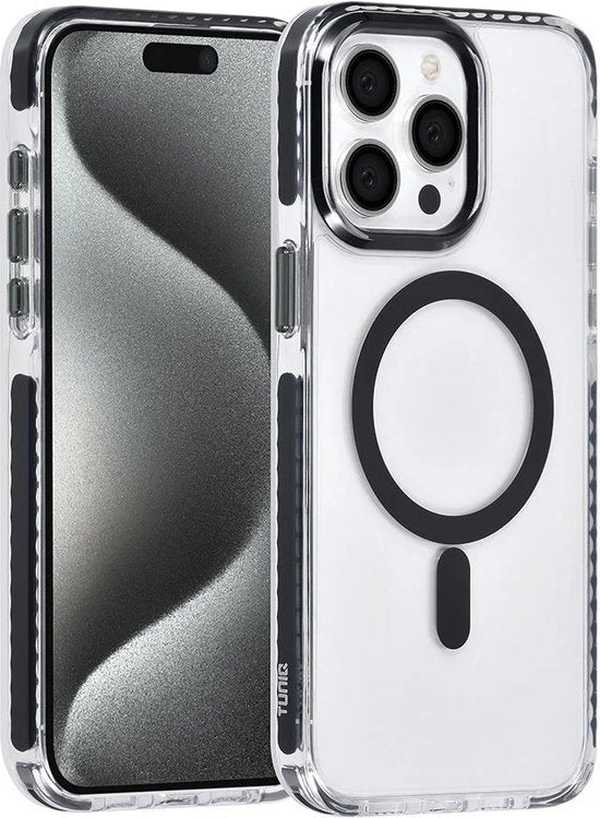 iPhone 13 Pro Max Hoesjes – MagSafe Backcover – Hoes met Koord – Zwart-Ilumina Benelux