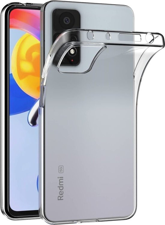 Xiaomi Redmi Note 11/11S 4G Hoesjes – Siliconen Backcover – Flexibel – Transparant-Ilumina Benelux