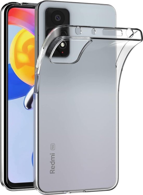 Xiaomi Redmi Note 11 Pro Hoesjes – Siliconen Backcover – Flexibel – Transparant-Ilumina Benelux
