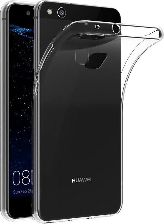 Huawei P10 Lite Hoesjes – Siliconen Backcover – Transparant – Flexibel – Anti Kras-Ilumina Benelux