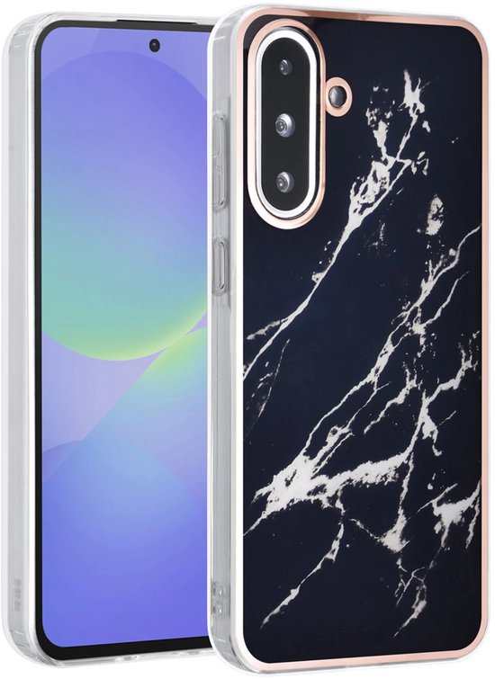 Samsung Galaxy A36 Hoesjes – TPU Backcover – Marmer Print-Ilumina Benelux