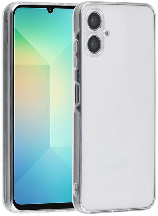 Samsung Galaxy A06 Hoesjes – Transparante Siliconen Backcover – Flexibel – Schokbestendig-Ilumina Benelux
