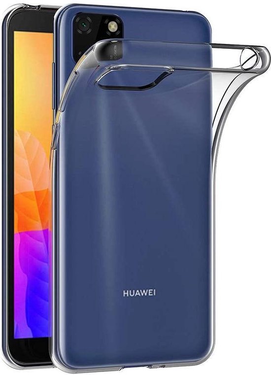 Huawei Y5P Hoesjes – Siliconen Backcover – Transparant – Soft TPU – Beschermhoes-Ilumina Benelux