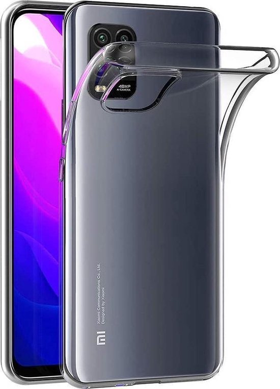 Xiaomi Mi 10 Lite Hoesjes – Siliconen Backcover – Schokbestendig – Transparant-Ilumina Benelux