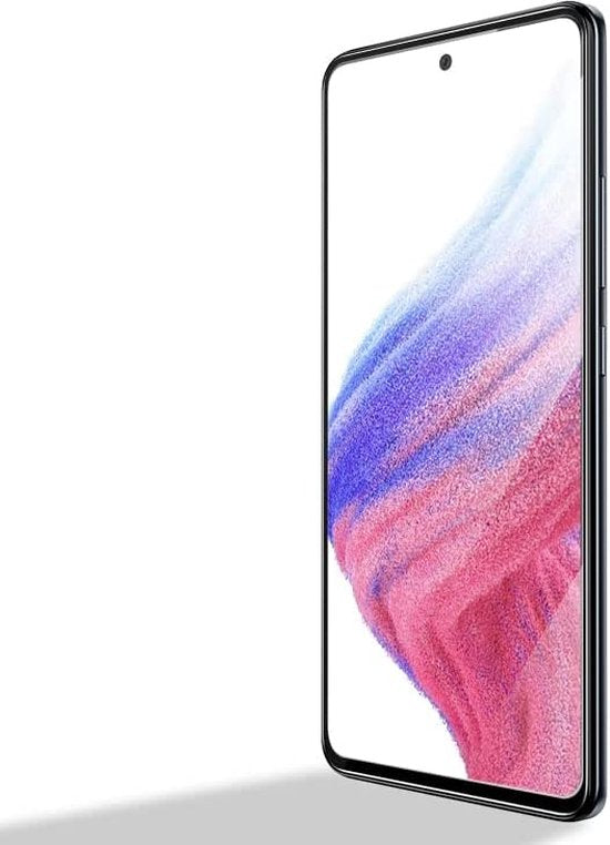 Samsung Galaxy A53 5G Hoesjes – Transparante Siliconen Backcover – Schokbestendig – Screenprotector + Camera Lens Protector – Transparant-Ilumina Benelux