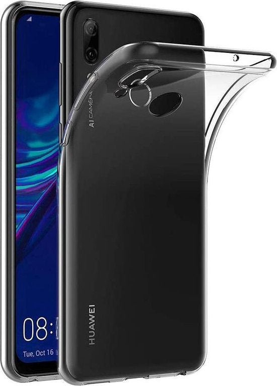 Huawei P Smart 2019 Hoesjes – Siliconen Backcover – Transparant – Flexibel – Anti Kras-Ilumina Benelux