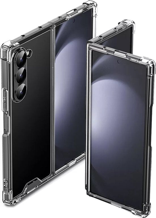 Samsung Galaxy Z Fold 6 Hoesjes – Siliconen Backcover – Schokbestendig – Transparant-Ilumina Benelux