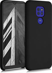 Silicone TPU hoesje zwart Geschikt voor: Motorola Moto E7