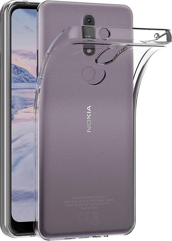 Nokia 2.4 Hoesjes – Siliconen Backcover – Schokbestendig – Transparant-Ilumina Benelux