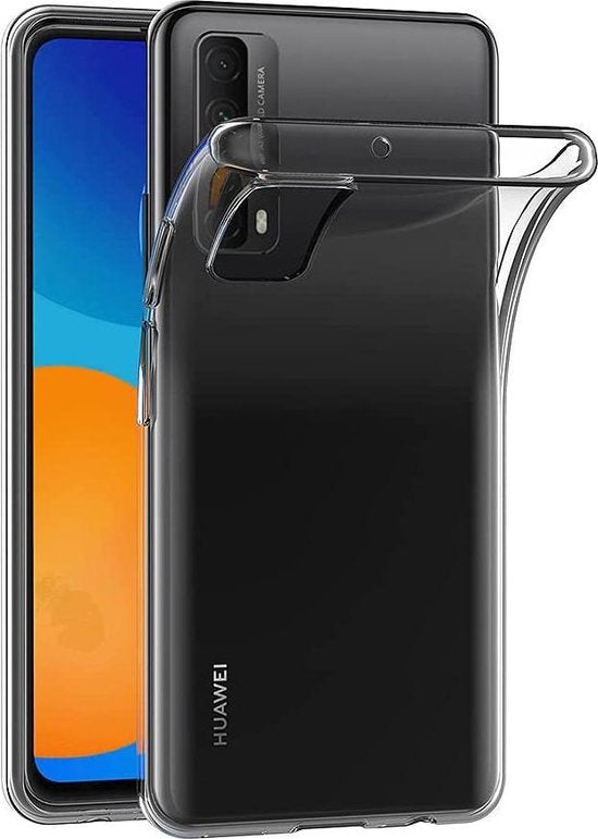 Huawei P Smart 2021 Hoesjes – Siliconen Backcover – Transparant – Flexibel – Schokbestendig-Ilumina Benelux