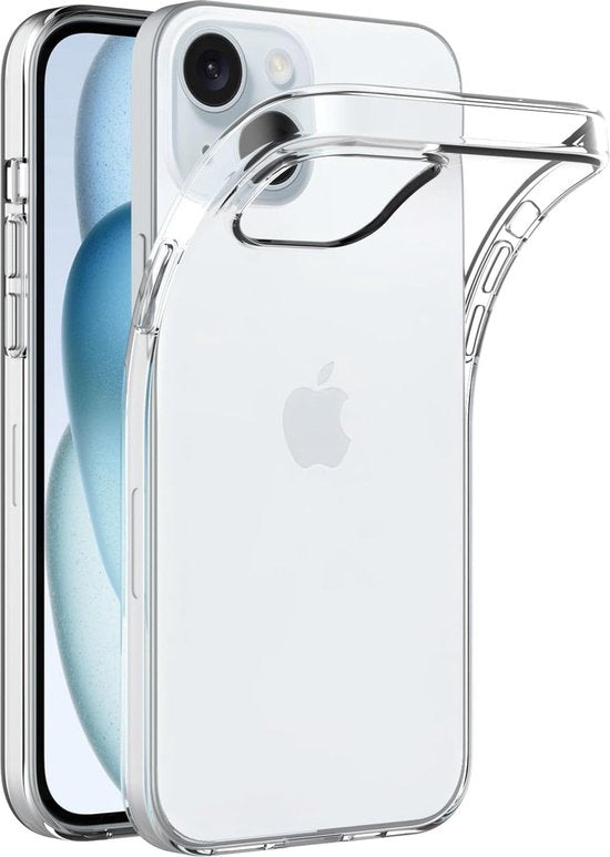iPhone 15 Pro Max Hoesjes – Soft Silicone Backcover – Flexibel – Transparant-Ilumina Benelux