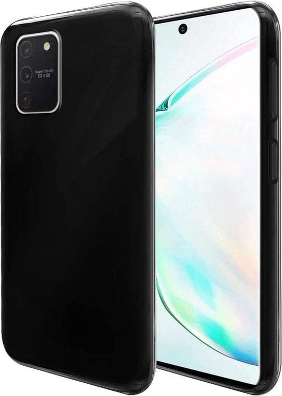 Samsung Galaxy S10 Lite Hoesjes – Siliconen Backcover – Flexibel – Schokbestendig – Zwart-Ilumina Benelux