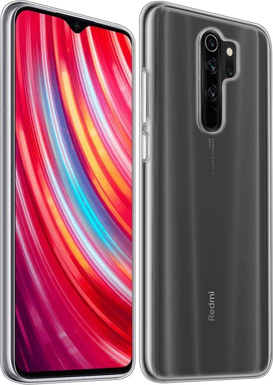Xiaomi Redmi Note 8 Pro Hoesjes – Siliconen Backcover – Flexibel – Transparant-Ilumina Benelux