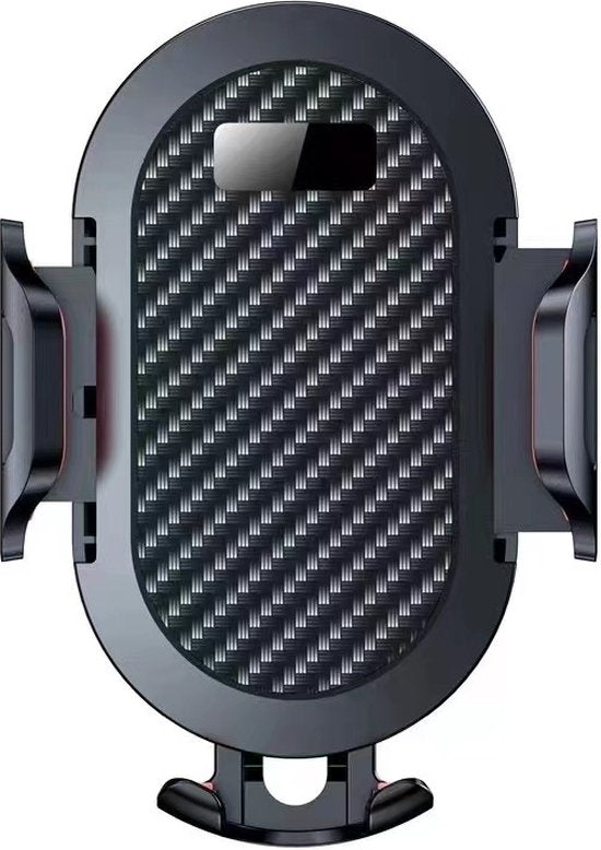 Telefoonhouder auto – 3-in-1 Dashboard/Raam/Ventilatierooster – 360° draaibaar – Zuignap & ventilatieclip – Zwart-Ilumina Benelux