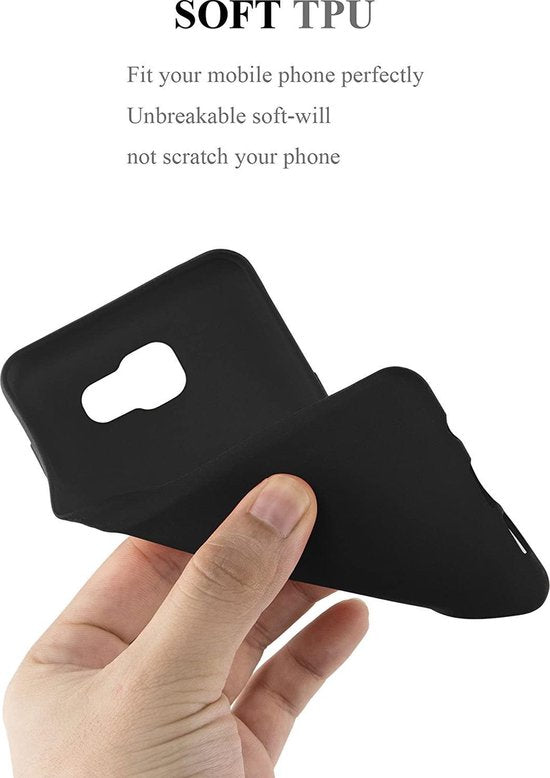Samsung Galaxy A5 2016 Hoesjes – Siliconen Backcover – Soft Touch – Schokbestendig – Zwart