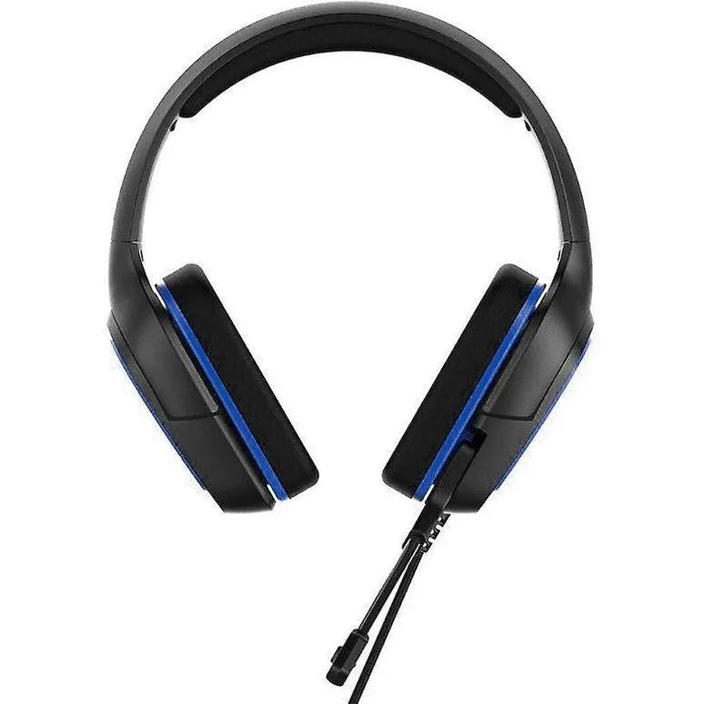 Gaming Headset voor PS5, PS4, Xbox One en PC – Bedrade Gaming Koptelefoon met Microfoon – 2 Meter Kabel – Blauw