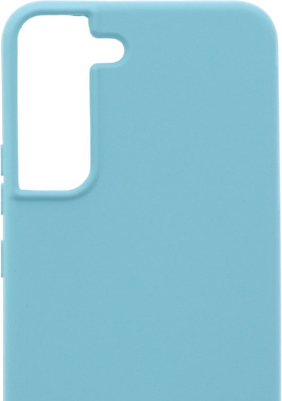 Samsung Galaxy S22+ Hoesjes – Siliconen Backcover met Ketting – TPU – Turquoise-Ilumina Benelux