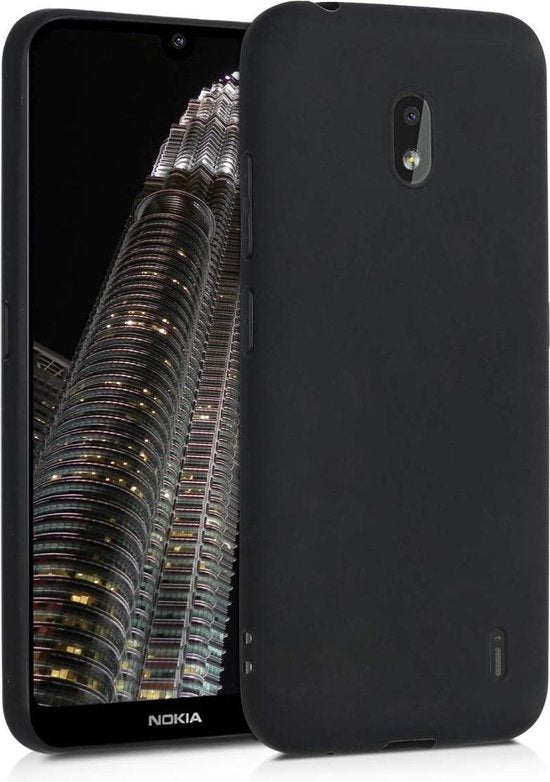 Nokia 2.2 Hoesjes – Siliconen Backcover – Soft TPU – Schokbestendig – Zwart-Ilumina Benelux