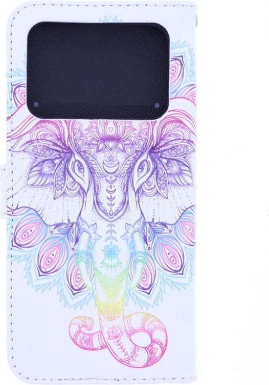 Xiaomi Mi 11 Ultra Hoesjes – 3D Print Backcover – Olifant Design – Schokbestendig – Zwart-Ilumina Benelux
