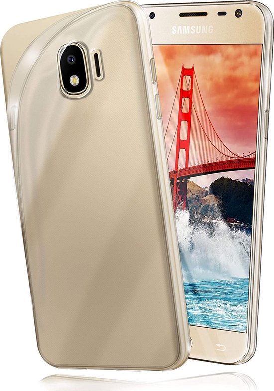Samsung Galaxy J4 2018 Hoesjes – Siliconen Backcover – Soft Case – Transparant-Ilumina Benelux