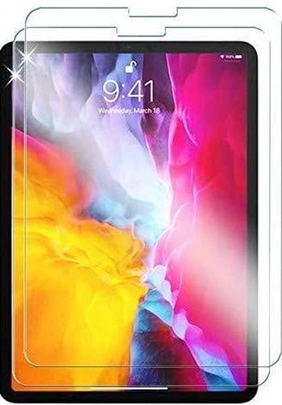 Screenprotector – Geschikt voor iPad Pro 11 inch 2018/2020/2021/2022 – Gehard Glas – Anti-kras – 2-Pack Tempered Glas-tabletscreenprotectors-Ilumina Benelux