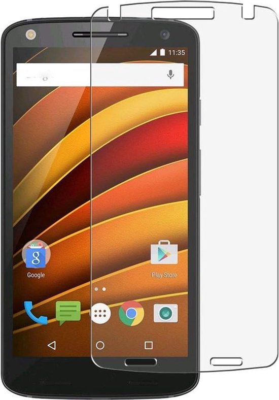 Screenprotector - Geschikt voor Motorola MOTO X Force - 9H Glas (3-Pack)