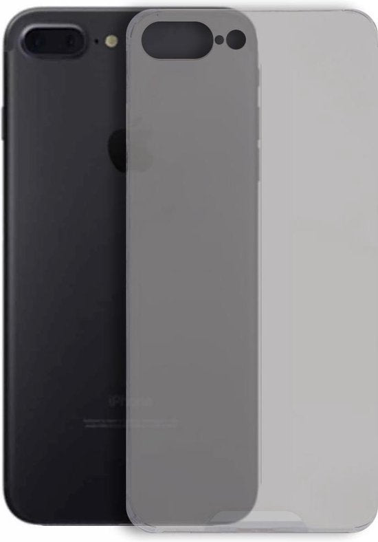 iPhone 7 Plus/8 Plus Hoesjes – Siliconen Backcover – Inclusief Screenprotector – Transparant-Ilumina Benelux