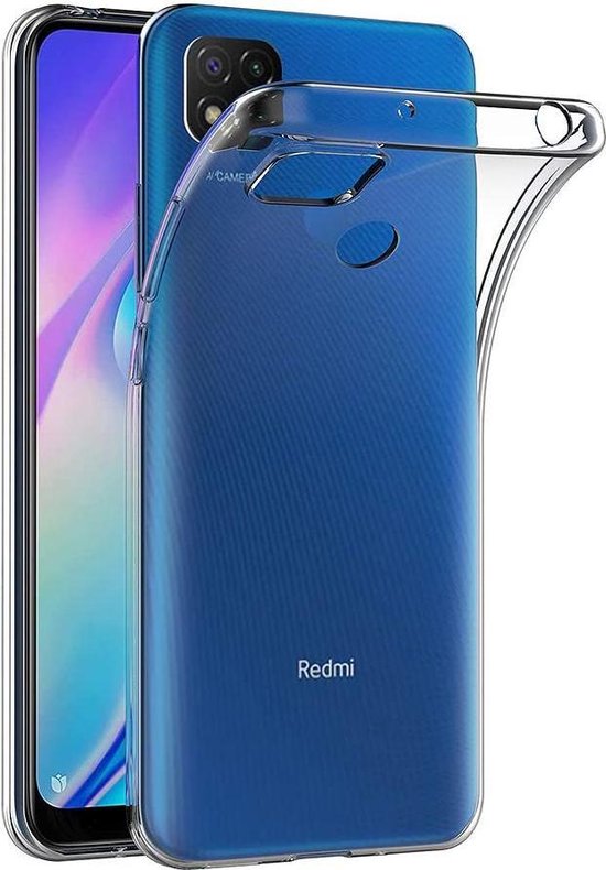 Xiaomi Redmi 9C Hoesjes – Siliconen Backcover – Transparant – Schokbestendig – Soft TPU-Ilumina Benelux