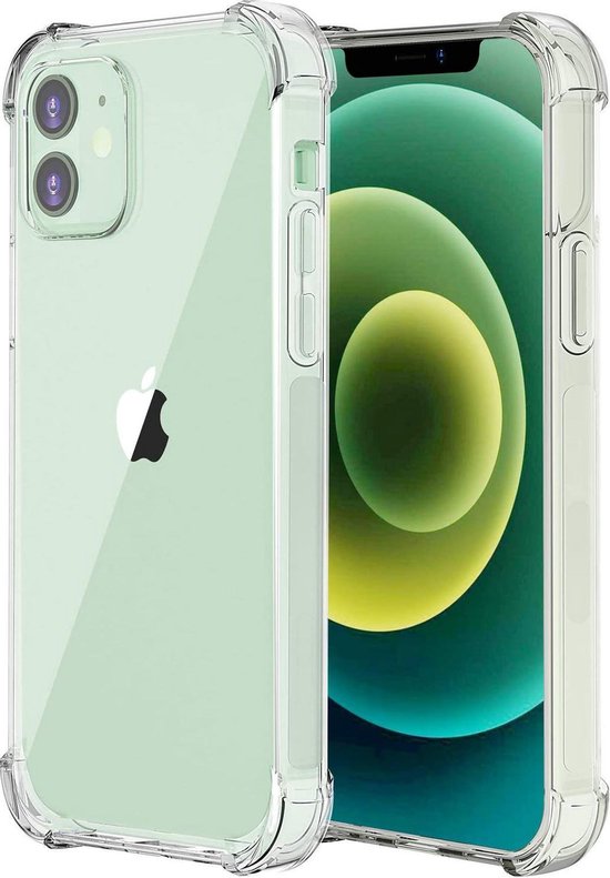 iPhone 12 Mini Hoesjes – Transparante Backcover – Schokabsorptie – Anti-kras-Ilumina Benelux