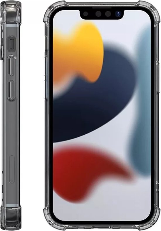 iPhone 13 Pro Max Hoesjes – Crystal Clear Backcover – Schokbestendig – Inclusief Screenprotector – Transparant-Ilumina Benelux