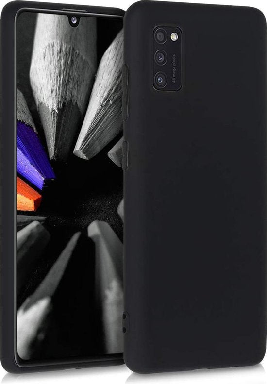 Samsung Galaxy M31 Hoesjes – Siliconen Backcover – Flexibel – Schokbestendig – Zwart-Ilumina Benelux